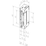 thumbnail of Assa Abloy effeff Radius-Türöffner 118E 118E--------D11