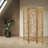 thumbnail of ML-Design Paravent Fukuoka 3-teilig 170x121 cm Natur Holz Raumteiler Faltbar Sichtschutz Trennwand Schlafzimmer