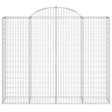 thumbnail of vidaXL Gabionen mit Hochbogen 12Stk. 200x50x160/180cm Verzinktes Eisen