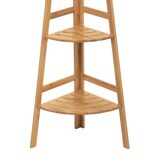 thumbnail of Estante de canto em bambu com 3 níveis Canoply 103x31.9x31.9cm Natural 7house