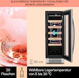 thumbnail of Klarstein Vinovilla  Weinkühlschrank 50l / 20 Flaschen Glastür Edelstahl Edelstahl