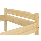 thumbnail of Bett Kiefer massiv 90x200 Einzelbett Singlebett Massivholz Zubehör wählbar V-60.31-09 Rollrost inkl.