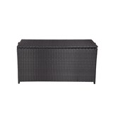 thumbnail of Auflagenbox VERA Schwarz Polyester Gartenbox Aufbewahrungsbox Kissenbox Gartentruhe Outdoor