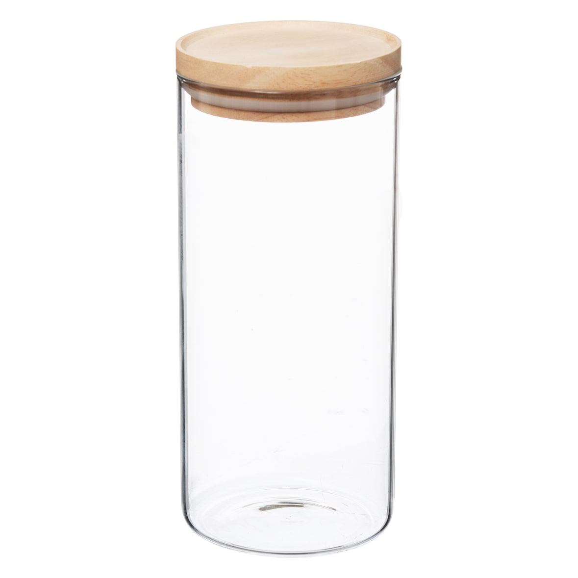 5FIVE - Bocal en verre 1,3 L, couleur beige