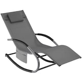 thumbnail of tectake lettino prendisole Taya, ergonomico, funzione a dondolo - 406169