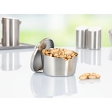 thumbnail of Zuckertopf mit Deckel VISTA, Durchmesser: 100 mm, Höhe: 62 mm, Inhalt: 230 g, mit gebürsteter Oberfläche,