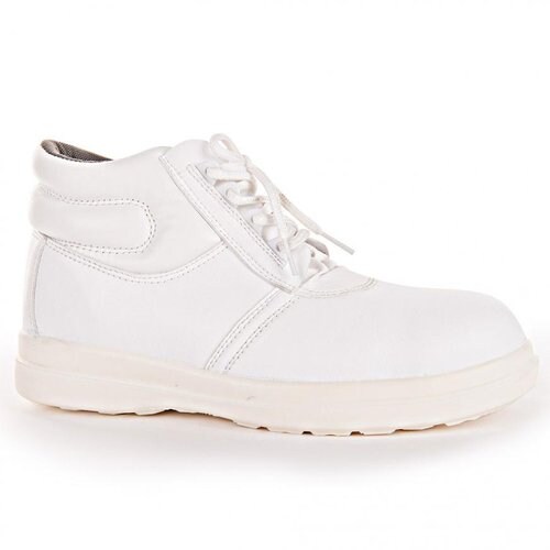 Sicherheitschuhe S2 mit Kunststoffkappe, weiß, 1 Paar, Schuhgröße 40