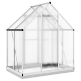 thumbnail of Helloshop26 - Gewächshauszelt für Pflanzen Blumen und Gemüse mit silbernem Grundrahmen 169 x 114 x 202 cm Aluminium silber 02_0044518