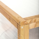 thumbnail of tectake Serre Châssis de Jardin pour Carré Potager 115 x 53 x 34 cm 115 x 53 x 34 cm Marron