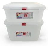 thumbnail of Pack 3 Tupper rectangular reutilizable con tapa, apto para microondas, lavavajillas y congelador. Medidas: 325x265x100 6,8L