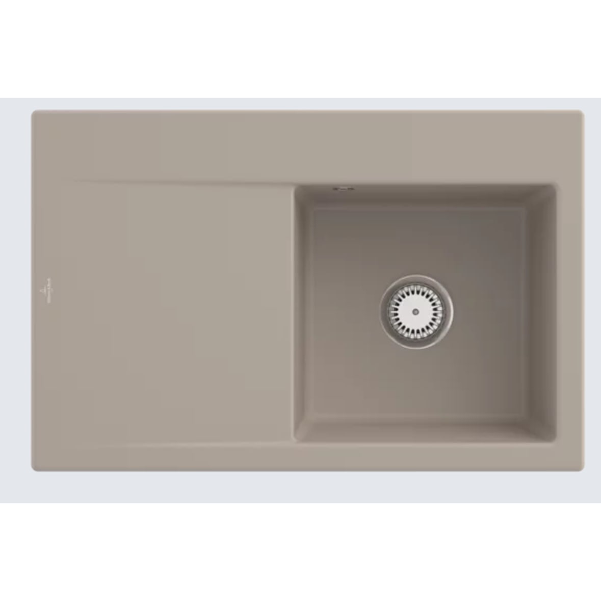 Villeroy&Boch Spülbecken, Küchenspüle Subway Style 45 Almond 780x510mm, Unterschrankbreite 45cm