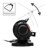 thumbnail of TROTEC Doppelschleifmaschine PBGS 10-120 | 120W Doppelschleifer inkl. flexibler Welle