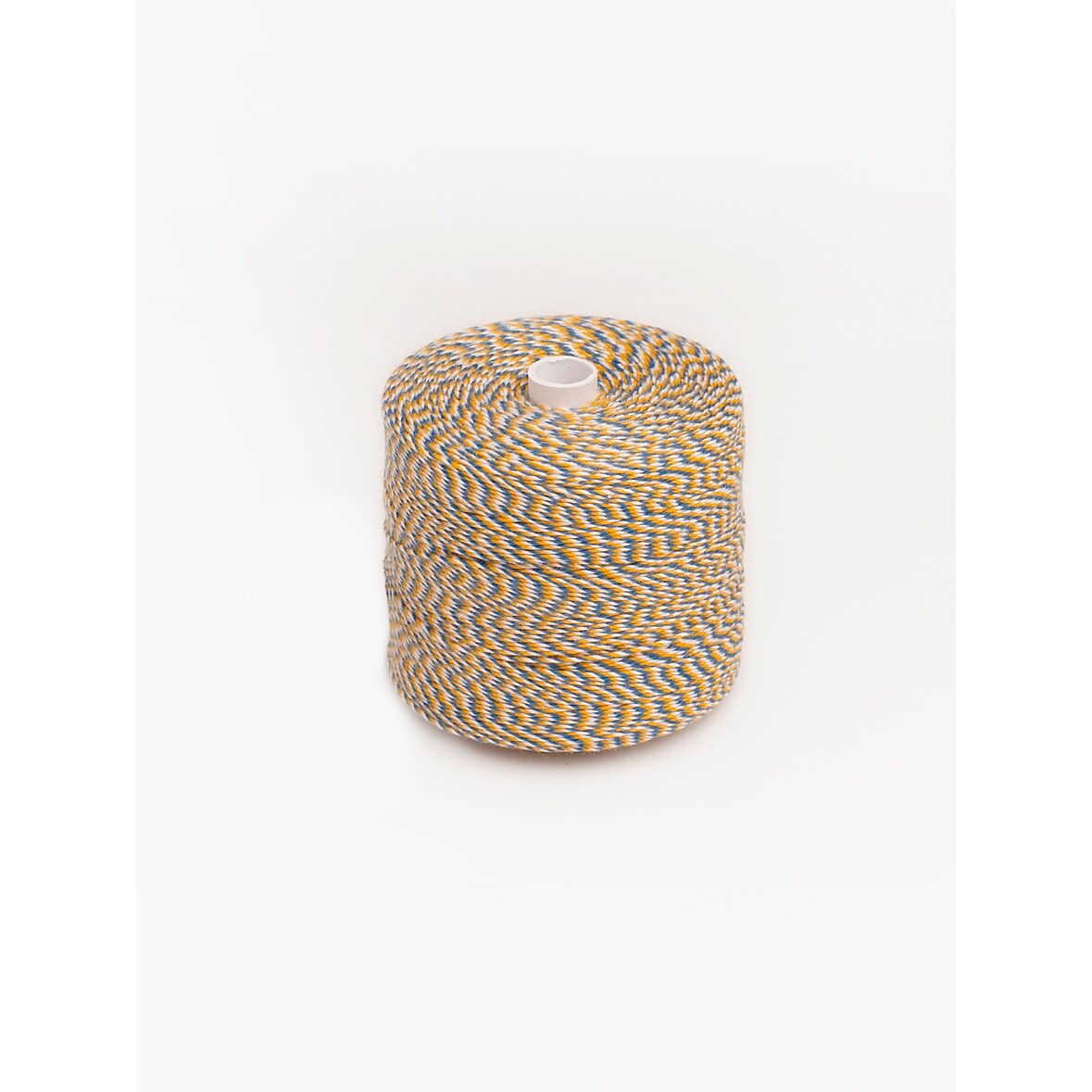 WIHEDÜ Notariatsgarn, blau-weiß-gelb, NGC 100g b/w/g