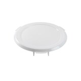 thumbnail of GILAC Couvercle plat pour conteneur rond HACCP 75 L et baquet 50 L - 75 L - Blanc G616421