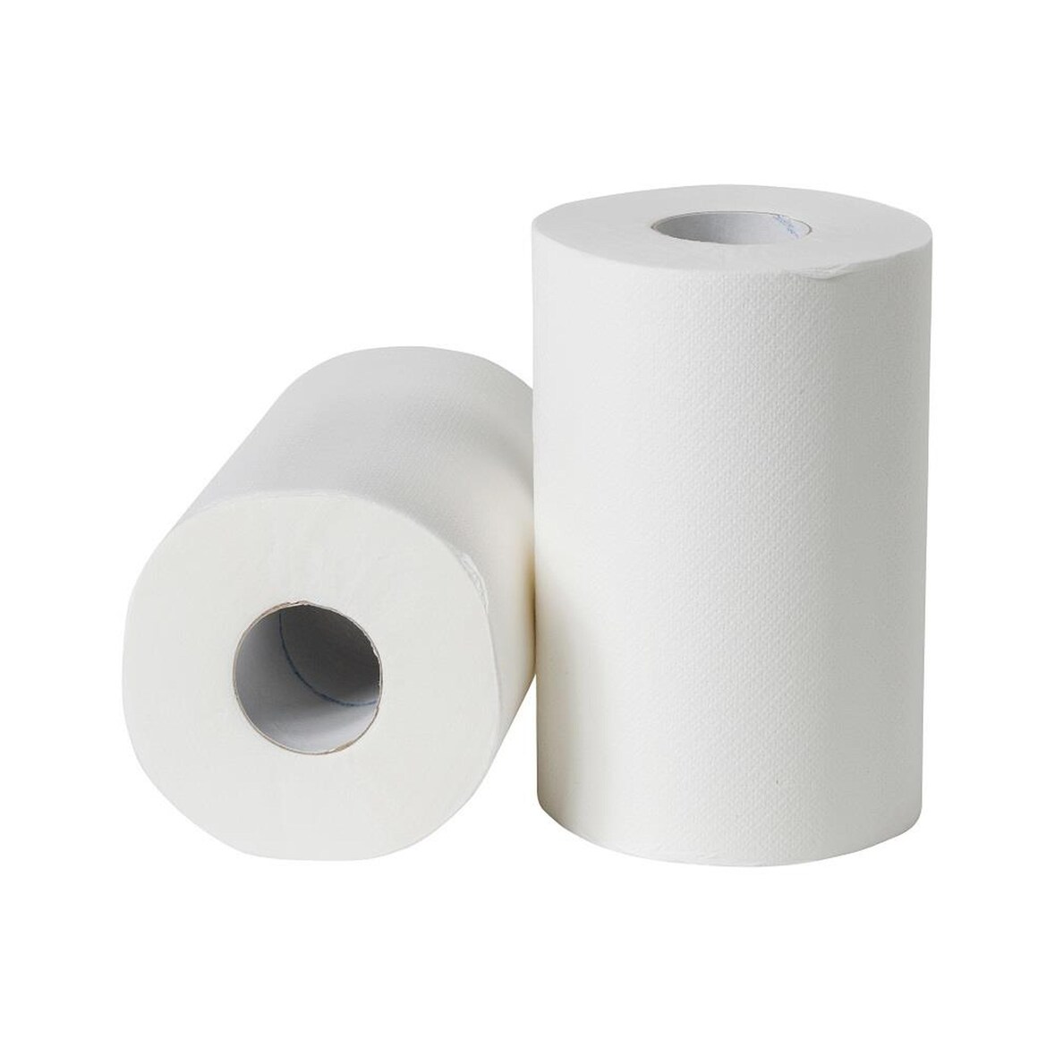 Putzrollen mini | Zellstoff | 2-lagig | 19 cm | 72 Meter | 12 Rollen