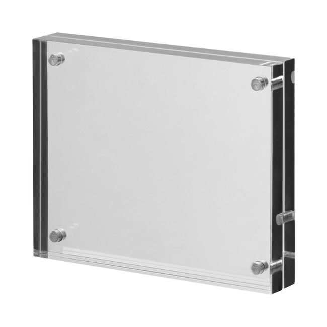 Cadre photo en verre acrylique "Magnetica" pour carte de visite - VKF Renzel