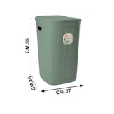 thumbnail of Panier à linge Stefanplast Domus 50 lt Thé vert