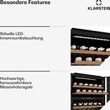thumbnail of Klarstein Vinsider Victoria 36 Weinkühlschrank | 36 Flaschen | Touch | UV-Schutz | LED | leise | 3 Regale Schwarz
