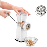 thumbnail of Fleischwolf mit Saugfuß 4 Einsätze Wurstfüller Spritzgebäckaufsatz Zerkleinerer