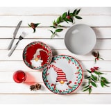 thumbnail of Excelsa servizio piatti 18 pezzi Holly Gnomo porcellana e stoneware multicolor