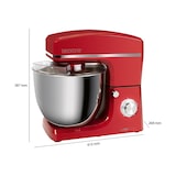 thumbnail of Robot pétrin multifonction 10L 1500W  KM 3765 Rouge usage non-intensif Clatronic