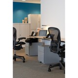 thumbnail of BISLEY Note Rollcontainer mit 2 Schüben aus Metall abschließbar in lichtgrau - Bürocontainer mit Universalschublade & Hängeregistratur, Container mit