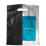 thumbnail of Bolsa isotérmica refrigerante con gel incorporado - 25 x 32 cm (abertura x altura) - Color negro mate - Aislamiento de espuma de Pebd - por 50 unid.