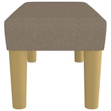 thumbnail of vidaXL Sitzbank Taupe 70x30x30 cm Stoff