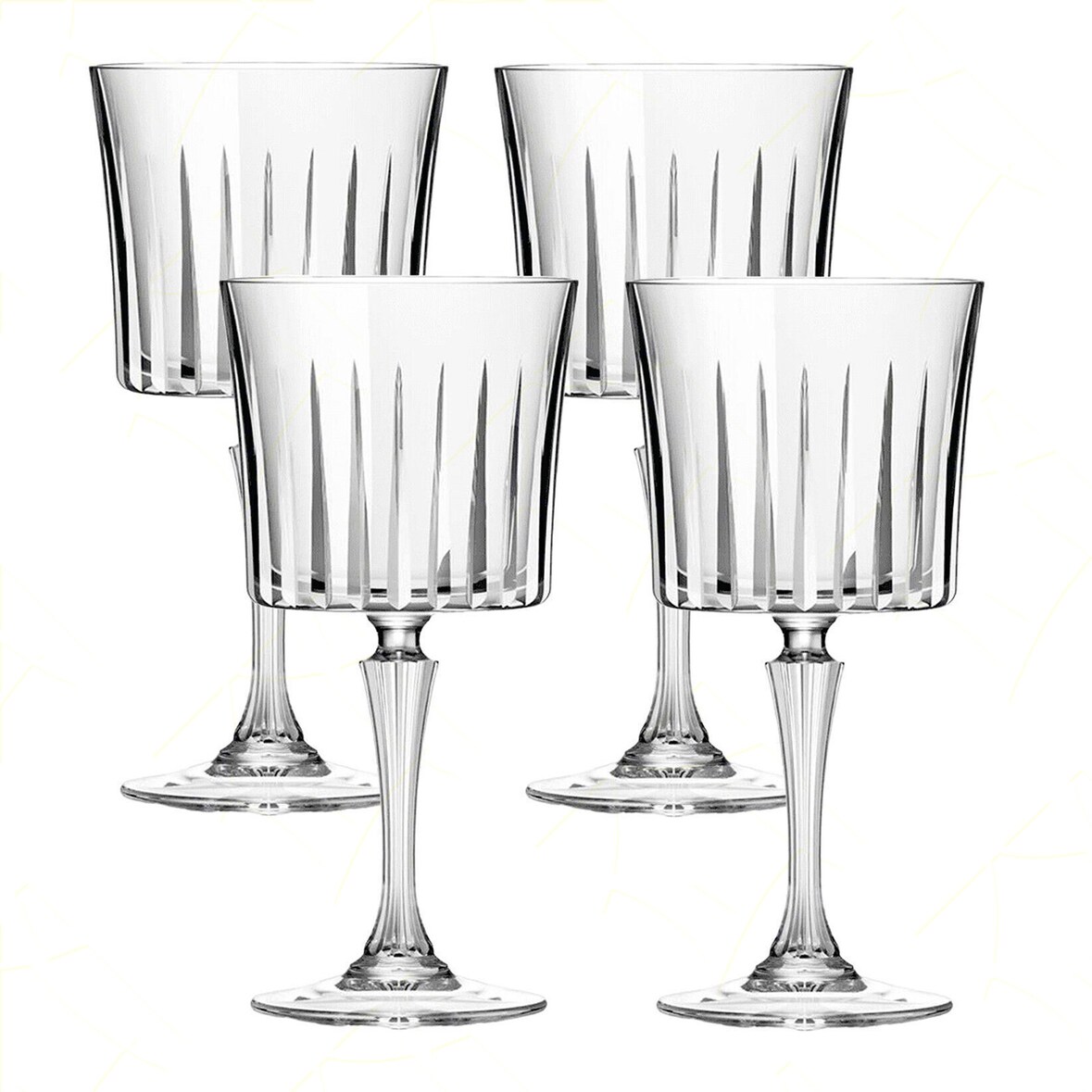 Zeitloses Cocktail-Kristallglas, 50 cl, 4er-Set