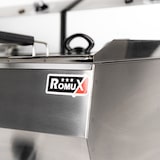 thumbnail of Romux® Freidora Industrial Eléctrica 10+10 Litros Doble Sobremesa con Grifo | Freidora Profesional de Aceite en Acero Inox 7000 W Termostato Calidad
