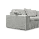 thumbnail of KAWOLA Sofa NETTA 4-Sitzer Bezug abziehbar Cord grau