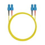 thumbnail of Helos LWL Patchkabel SC/SC Duplex 9/125µm OS2 gelb 10,0m