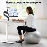 thumbnail of ONKRON Elektrisches Tischgestell höhenverstellbar 120-170 cm, bis 70 kg, Steh-Sitz Schreibtisch, WDF221E-W Weiß