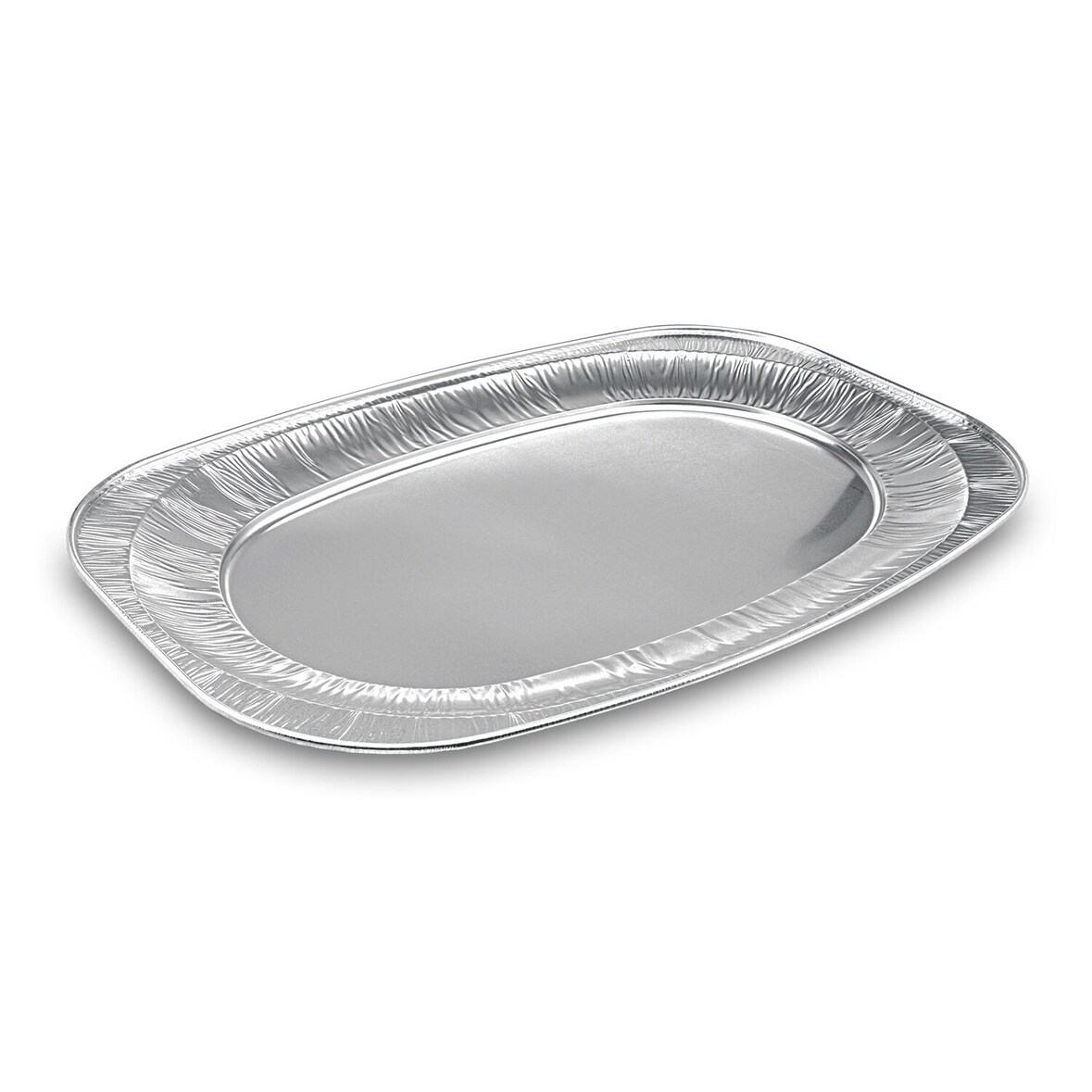 50x Alu-Catering-Platte Aluminium-Partyplatte Servierplatte 55 x 36 cm
