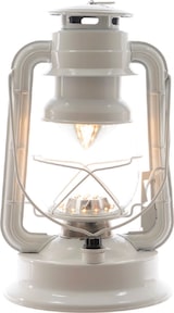 thumbnail of Laterne Sturmlaterne LED Licht Campinglampe Camping H 24,5 cm weiß