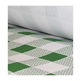 thumbnail of MONOUSO - Papieren tafelkleed rol groen Checkers 1x100m. 40g (6 stuks)