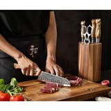 thumbnail of Hezhen - Damascus messenset 7-delig - B30 Master series