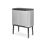 thumbnail of Brabantia 316227 Mülleimer 34 l Rechteckig Kunststoff, Stahl Edelstahl