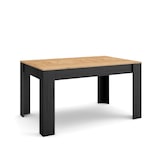 thumbnail of Tavolo da Pranzo, Cucina, Sala da pranzo, 140x90x76 cm, Per 6 persone, Tavolo Cucina, Stile moderno, Rovere e nero _ 485_5