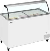 thumbnail of TEFCOLD Speiseeisvitrine IC401SC+SO 401l Weiß