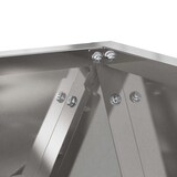 thumbnail of vidaXL Pflanzkübel Silber 40 x 40 x 40 cm Edelstahl