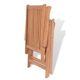 thumbnail of vidaXL Verstellbare Gartenstühle 2 Stk. Massivholz Teak