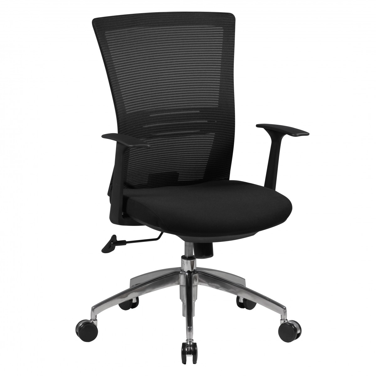 Ergonomischer Bürostuhl: Atmungsaktive Netzrückenlehne, ergonomische Form, verstellbare Rückenlehne, Armlehnen, Fußkreuz | Kadima Design