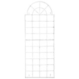 thumbnail of Set de 2 vallas metálicas viva para plantas trepadoras Blanco antiguo