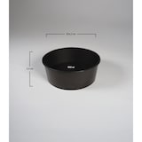 thumbnail of Ensaladera Cartón Negra + Tapa PET 550ml - Black Collection (250Uds)