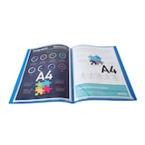 thumbnail of Exacompta 8832E 12x Sichtmappe aus PP 500µ mit 30 glatten Hüllen, transparent, für Format DIN A4 - Hellblau