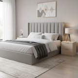 thumbnail of Comodino Con 2 Cassetti Per Camera Da Letto Cameretta Ragazzi Studio Ingresso Comò Settimino Zona Notte 38 x 33,5 x 45 cm Cm Colore Rovere