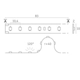 thumbnail of Paulmann ProStrip LED Strip Silver P75 840 5m   23W 750lm/m 96LEDs/m 4000K  76018