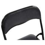 thumbnail of Set De 4 Sillas Plegables Felix Negro/negro