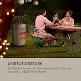 thumbnail of Bonaparte Gasheizgerät 4200W elektrische Zündung Gasflaschen bis 15 kg Weiß